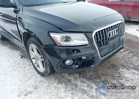 2015 Audi Q5 3.0T Premium Plus из США, поврежденный, VIN WA1DGAFP9FA106208